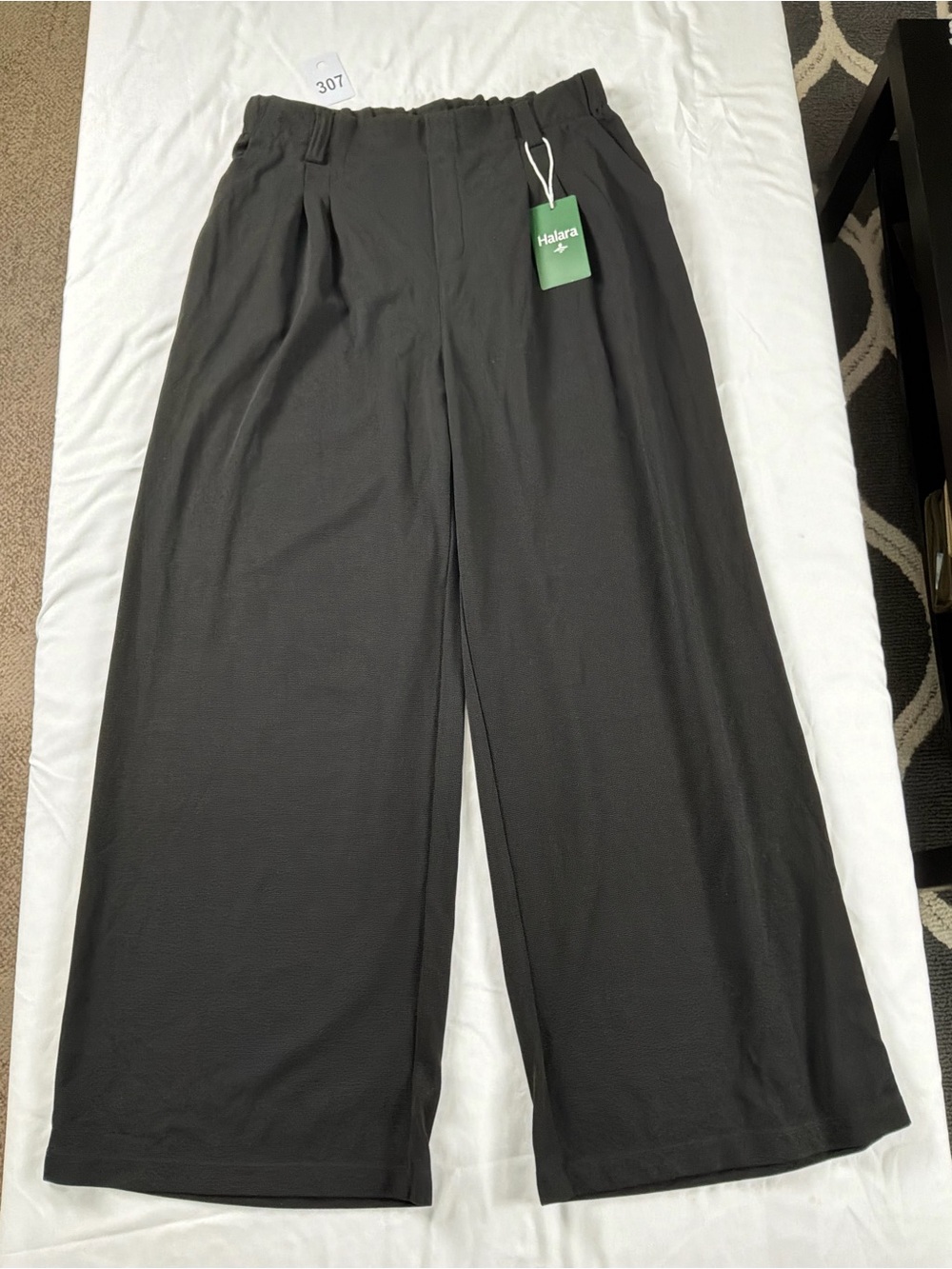 HALARA Black Wide-Leg Women's Pants